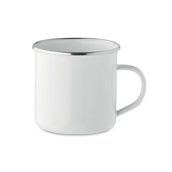 Taza sublimación 500ml Plateado l