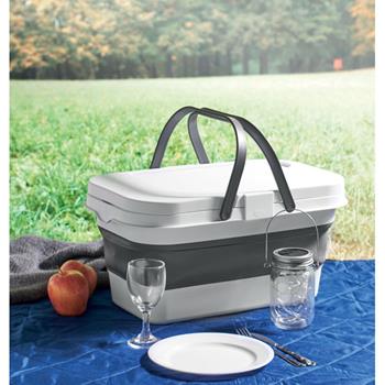 Cesta de picnic plegable 16L Cesta