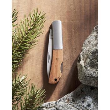 Cuchillo plegable de acacia Skarp