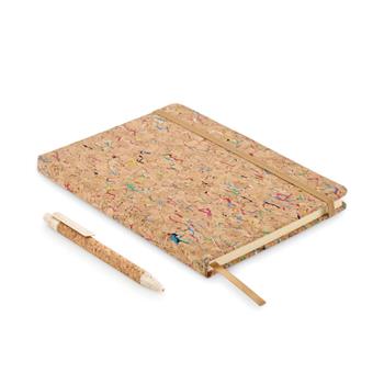 Cuaderno de color corcho A5 Cornota