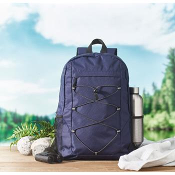 Mochila de poliéster RPET 600D Hige