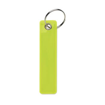 Llavero reflectante de PVC Keyflect