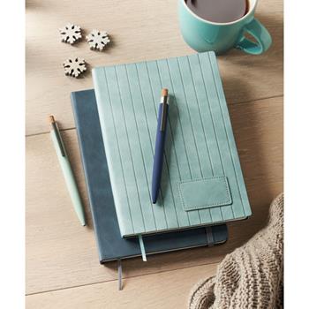 Cuaderno A5 en PU ahumado Tintray