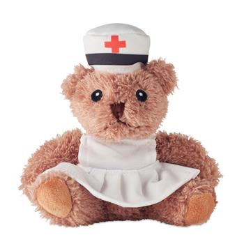 Osito de peluche enfermera Nurse