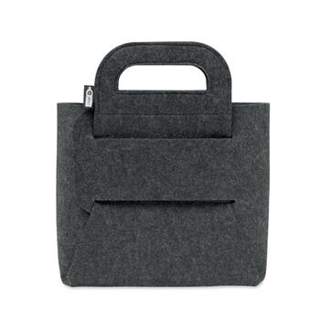 Cesta plegable de fieltro RPET Fialan