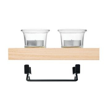 Porta velas con soporte Irondle