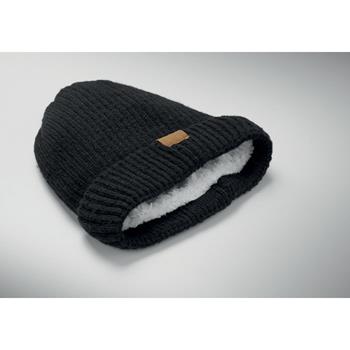 Gorro de punto con dobladillo Puntos