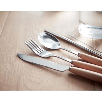 Set de cubiertos acero inox Custa set