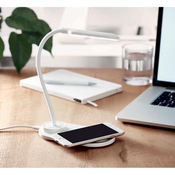 Lampara sobremesa cargador 10W Saturn