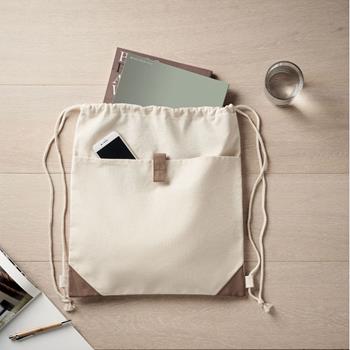 Bolsa cuerdas algodón reciclado Panda bag
