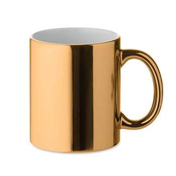Taza cerámica metálica 300 ml Holly