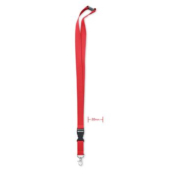 Lanyard cotón 20mm Lannycot