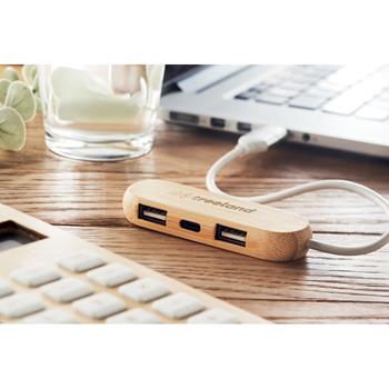 Hub USB de 3 puertos Vina c
