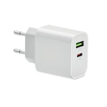 Cargador USB de 18W 2 puertos Port