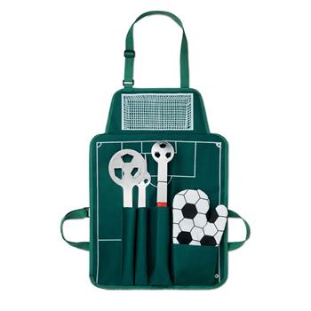 Set Barbacoa y Delantal Futbol Donau bally