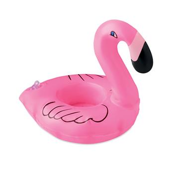 Flamenco porta vasos inflable Mini flamingo