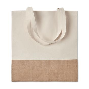 Bolsa cuerdas con yute India tote