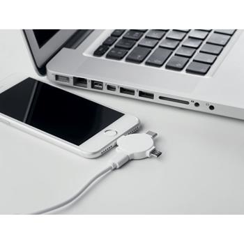 Adaptador con cable 3 en 1 Ligo cable