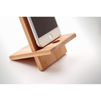 Soporte para telefono de bambú Whippy