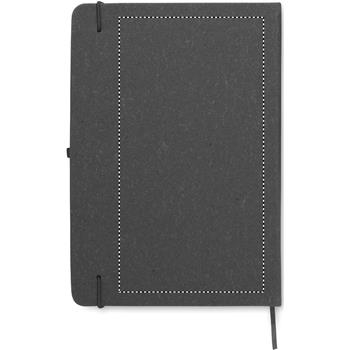 detrás cuaderno