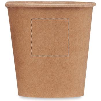 taza delante adhesivo