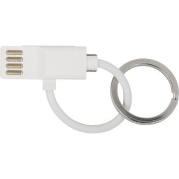 Cable USB de ABS con llavero