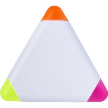 Triángulo de ABS con marcadores
