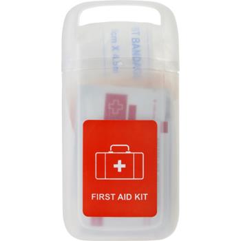 Kit de primeros auxilios en contenedor de PP