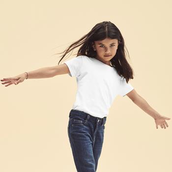 Camiseta Niña Blanca Iconic