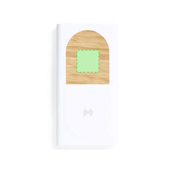Zona superior de madera