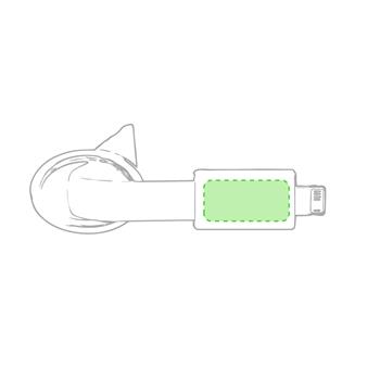 En el conector del USB