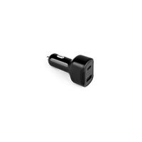 Adaptador para mechero con puerto USB-A de 18 W y USB-C de 20 W en ABS reciclado (100 % rABS) DIRAC