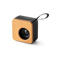 Altavoz portátil de 3W con 4h de autonomía, fabricado en bambú y ABS reciclado (100% rABS) Mayer