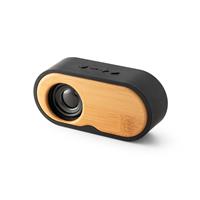 Altavoz portátil de 3W con 5h de autonomía, fabricado en bambú y ABS reciclado (100% rABS) Tilly
