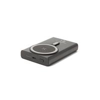 Banco de energía magnético con carga ultrarrápida en aluminio reciclado y ABS reciclado.10 000 mAh Wright 10