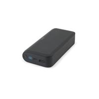 Batería externa de 20 000 mAh en ABS reciclado (100 % rABS) con cargador inalámbrico ultrarrápido de 15 W Becker 20