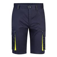 Bermudas elásticas bicolor y multibolsillos (240 g/m²), en algodón (46%), EME (38%) y poliéster (16%) Vl Hemera