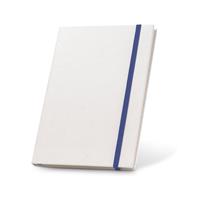 Libreta A5 con tapa rígida en papel 100 % reciclado Milky