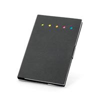 Bloc de notas adhesivas, que incluye en un lateral 6 juegos Cooper Ii