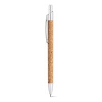Bolígrafo en corcho y aluminio Natura