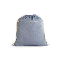 Bolsa de cordón de algodón reciclado (70%), poliéster (30% rPET) (140 g/m²) Chancery