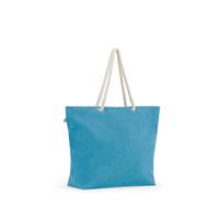 Bolsa de playa en algodón reciclado (70%) y poliéster reciclado (30%) (220 g/m²) Athens