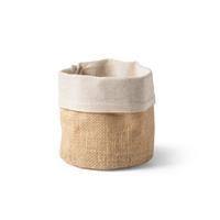 Bolsa multiusos en yute (260g/m²) y algodón (120g/m²) Ducasse