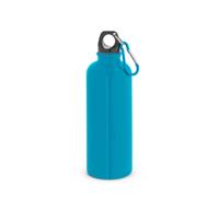 Botella de acero inoxidable de pared simple con mosquetón de 550 ml Kelce