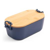 Caja hermética de PP con tapa de bambú Mahleb