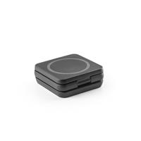 Cargador inalámbrico magnético 4 en 1 de 15 W ultrarrápido en ABS reciclado (100% rABS) Broglie