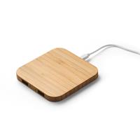 Cargador inalámbrico superrápido de 15W, fabricado en bambú Dalton