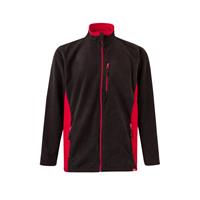 Chaqueta polar bicolor (220g/m²) en poliéster (100%) Vl Geras