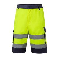 Bermudas polar bicolor (280 g/m²), en poliéster (100%) Vl Hades