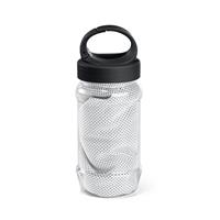 Conjunto que incluye una botella hecha en PP y PET y una toalla refrescante deportiva de poliamida y poliéster Artx Plus